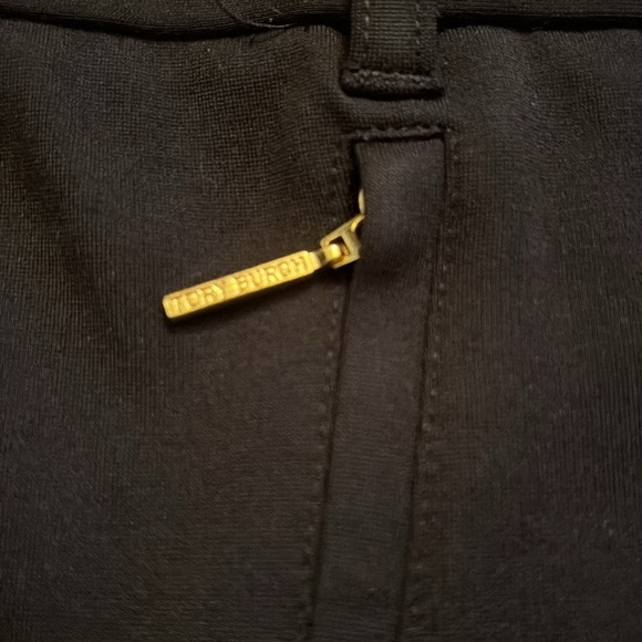 Tory Burch women’s black  Dress Pants - size small - zip pockets - Picture 3 of 7